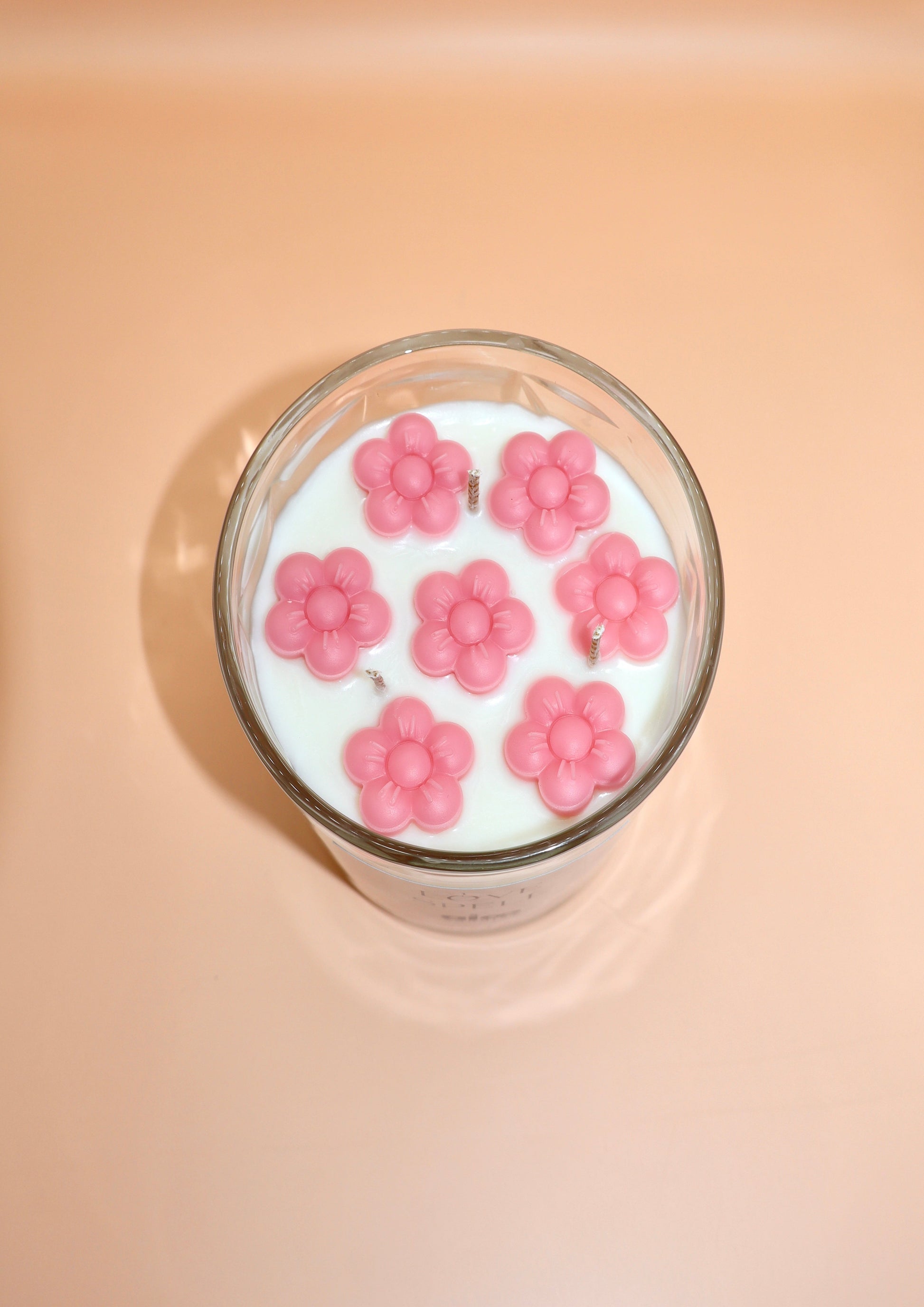 Flower Candle - Love Spell - alcocandles