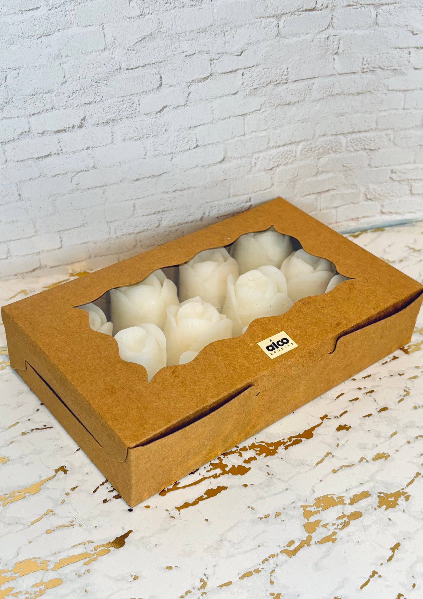 Wax Melts - 12ct White Roses - alcocandles