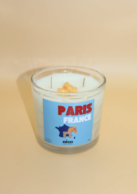 Paris Candle Decor